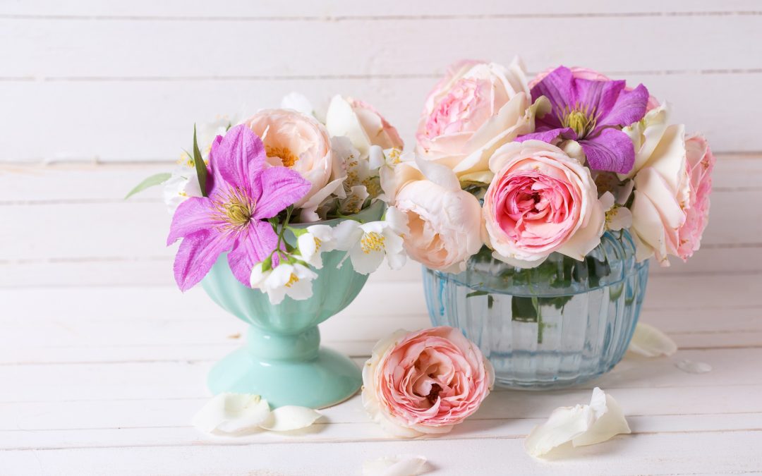 Spring flowers are perfect for Mothers' Day and graduations.