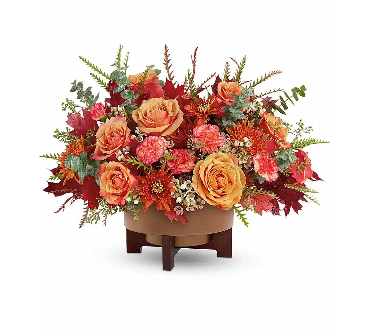 Modern Copper Centerpiece