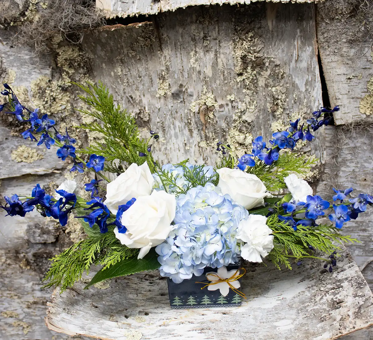 Frosted Pines Bouquet