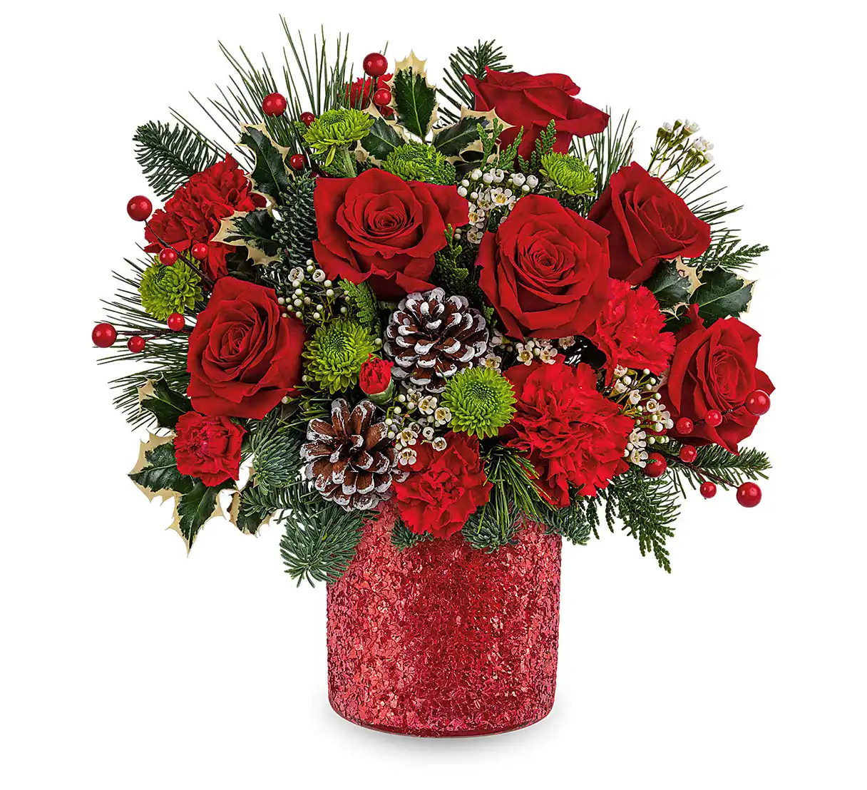 Crimson Wishes Bouquet