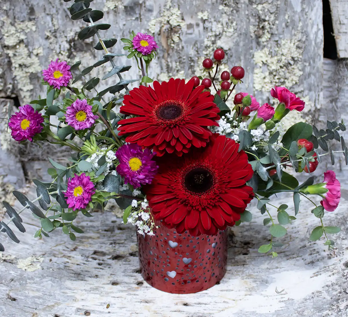 Scarlet Romance Bouquet